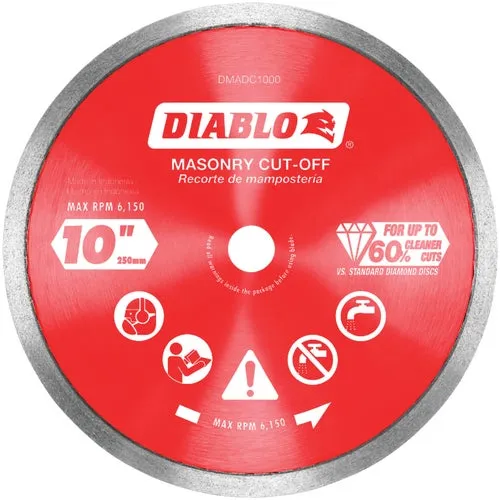 DMADC1000 Diablo Continuous Diamond Blade