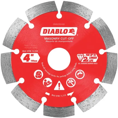 DMADS0400 Diablo Segmented Diamond Blade