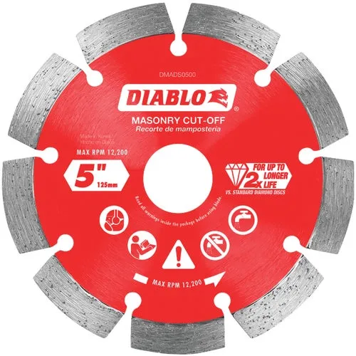 DMADS0500 Diablo Segmented Diamond Blade