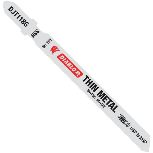 DJT118G5 Diablo T-Shank HSS Jig Saw Blade