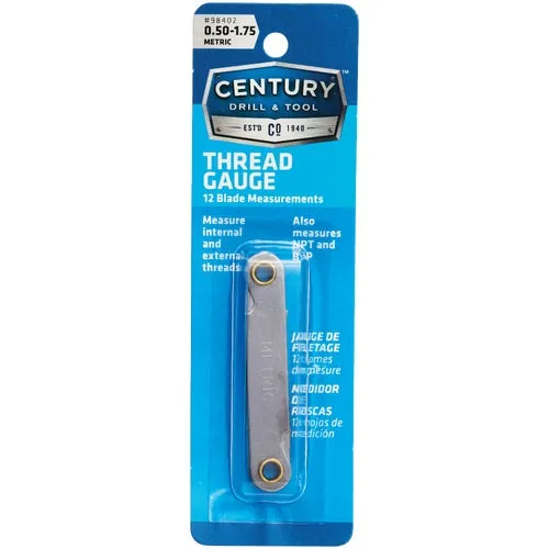 98402 Century Drill & Tool Screw Pitch Gauge