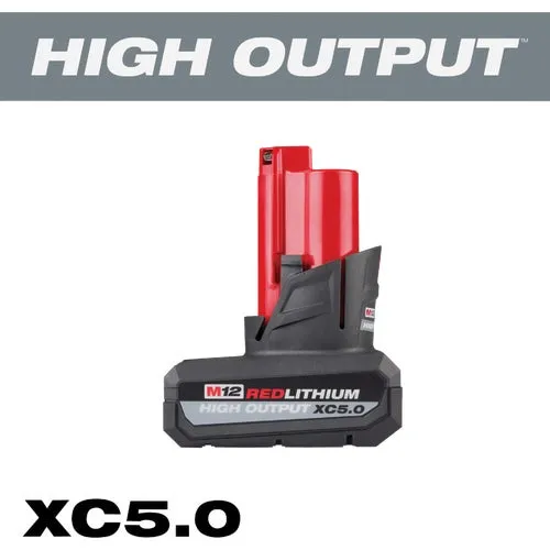 48-11-2450 Milwaukee M12 REDLITHIUM High Output Li-Ion Tool Battery