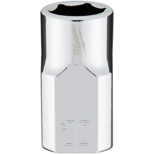 45-34-9080 Milwaukee 3/8 In. Drive Socket w/FOUR FLAT Sides