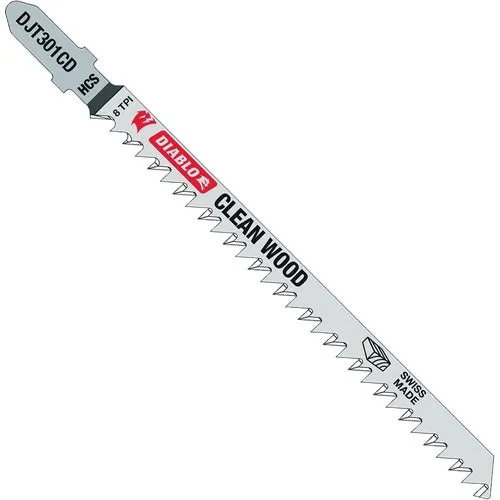DJT301CD5 Diablo T-Shank Steel Jig Saw Blade for Wood