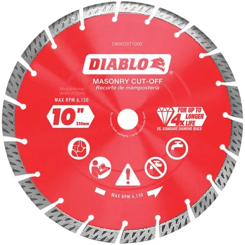 DMADST1000 Diablo Segmented Turbo Diamond Blade