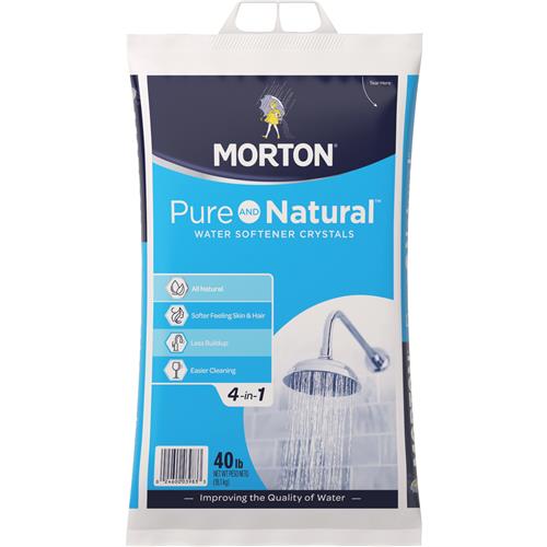 F149830000G Morton Pure and Natural Water Softener Salt