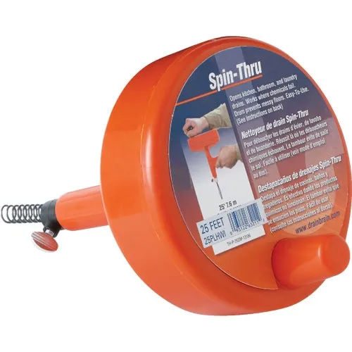 25PLHWI General Wire Spin Through Drain Auger