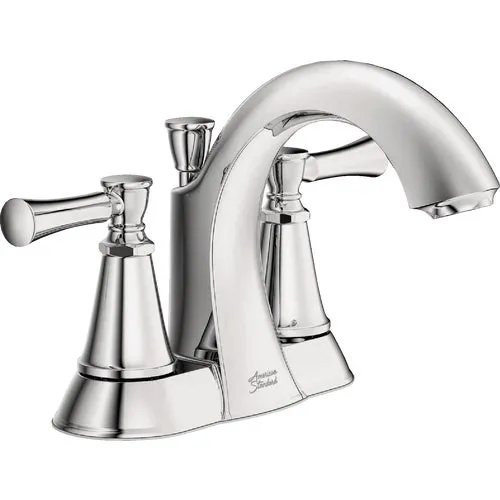 7022201.002 American Standard Chancellor 2-Handle Lever Centerset Bathroom Faucet with Pop-Up