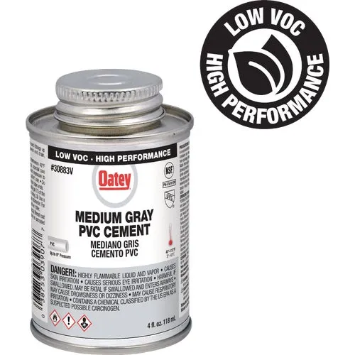 30883V Oatey Low Voc Gray PVC Cement