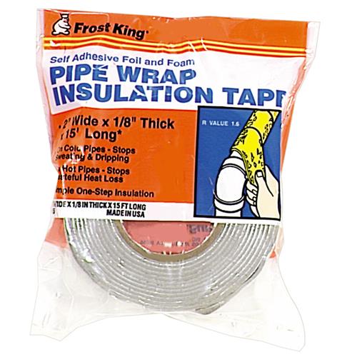 FV15H Thermwell Frost King Pipe Insulation Wrap