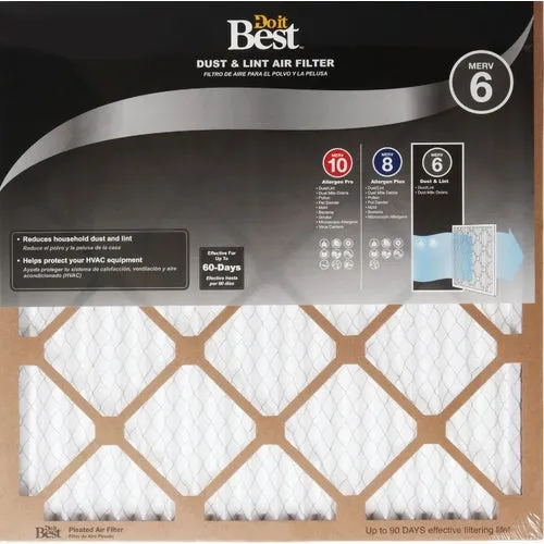428019 Do it Best Dust & Lint Furnace Filter filter furnace