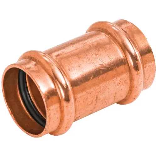 9020400PCU NIBCO Press Copper Coupling without Stop