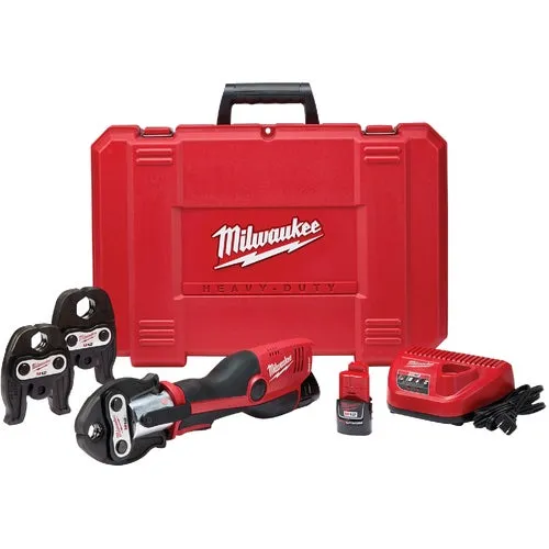 2473-22 Milwaukee M12 Force Logic Cordless Press Tool Kit