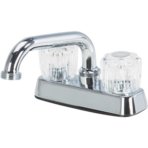 FL020000CP-JPA3 Home Impressions 2-Handle Laundry Faucet With Acrylic Handles
