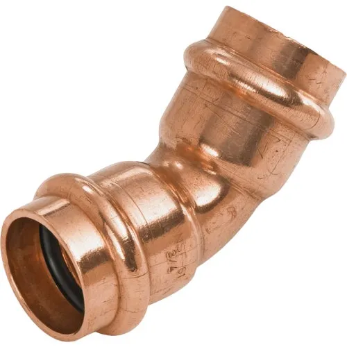9042900PCCP NIBCO 45 Degree Press Copper Elbow