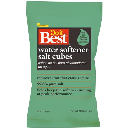 766436 Do it Best Water Softener Salt with Rust Remover