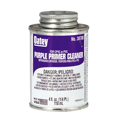 30780 Oatey Purple Pipe and Fitting Primer/Cleaner for PVC/CPVC