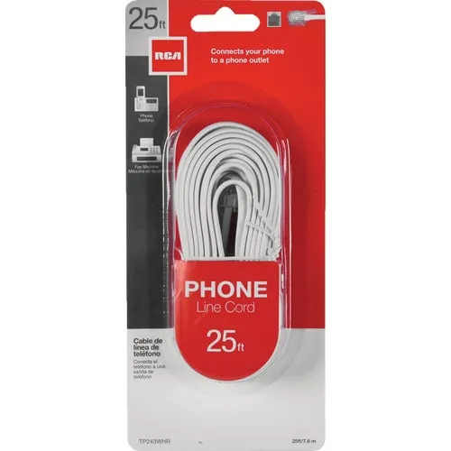 TP243WHR RCA Phone Line Cord
