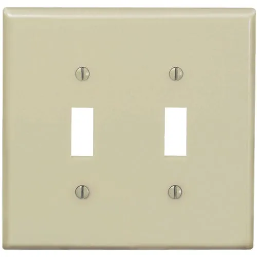 R51-00PJ2-00I Leviton Mid-Way Thermoplastic Nylon Toggle Switch Wall Plate