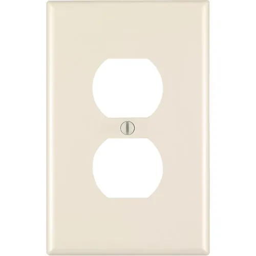 R56-00PJ8-00T Leviton Mid-Way Thermoplastic Nylon Outlet Wall Plate