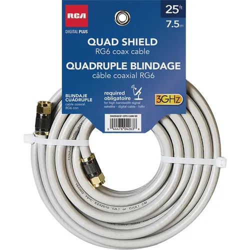 DH25QCE1 RCA Quad Shield Coaxial Cable