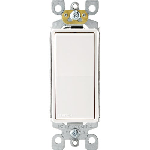 RA2-05603-2AW Leviton Decora Edge Anti-Microbial 3-Way Switch