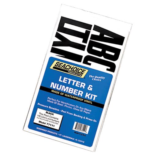 77111 Seachoice Letter & Number Kit