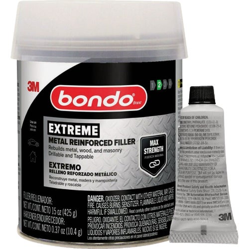 EF-PT-ES Bondo 15 Oz. Extreme Metal Reinforced Filler