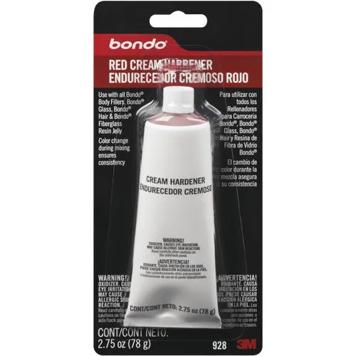 928 Bondo Blue Cream Body Filler Hardener