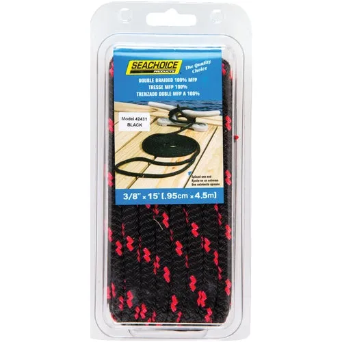 42431 Seachoice Double Braid Polypropylene Dock Line