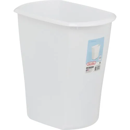 10518006F Sterilite Rectangular Vanity Wastebasket