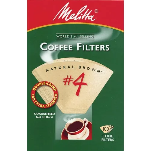 624602 Melitta #4 Cone Coffee Filter