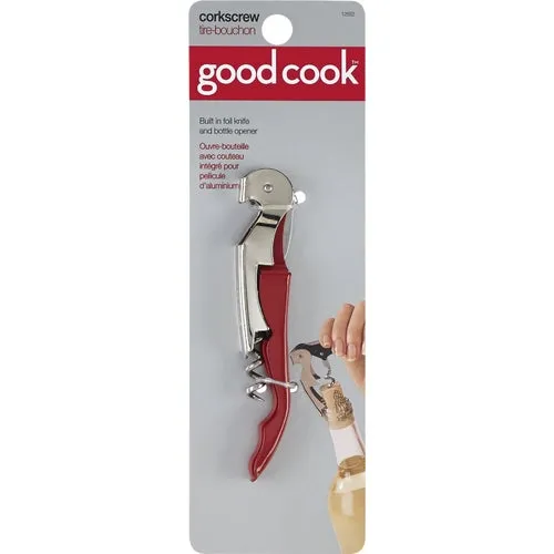 12552 Goodcook Waiters Corkscrew Bottle Opener