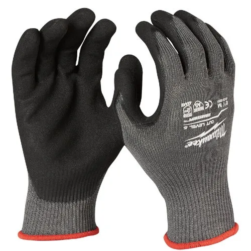 48-73-8651 Milwaukee Nitrile Coated Cut Level 5 Work Glove