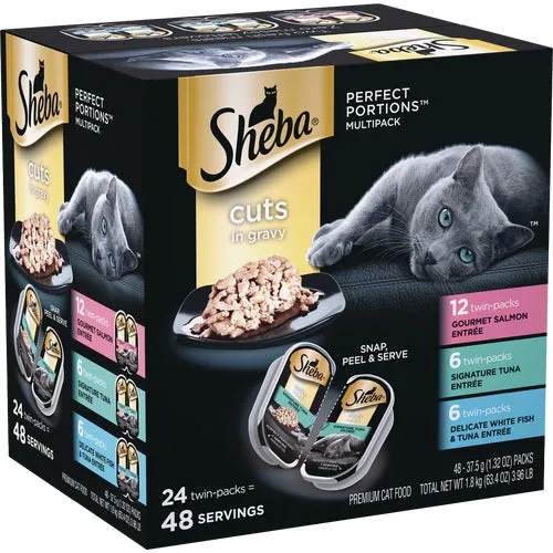 798806 Sheba Perfect Portions Cuts in Gravy Wet Cat Food