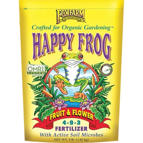 FFFF FoxFarm Happy Frog Organic Fruit & Flower Dry Plant Food