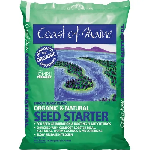 SI4002 Coast of Maine Sprout Island Blend Organic Seed Starter