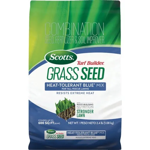 18022 Scotts Turf Builder Heat-Tolerant Grass Seed Blue Mix