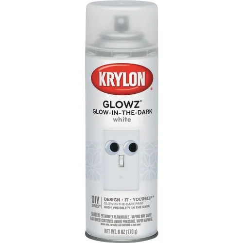 K03152007 Krylon Glowz Glow-In-The-Dark Spray Paint