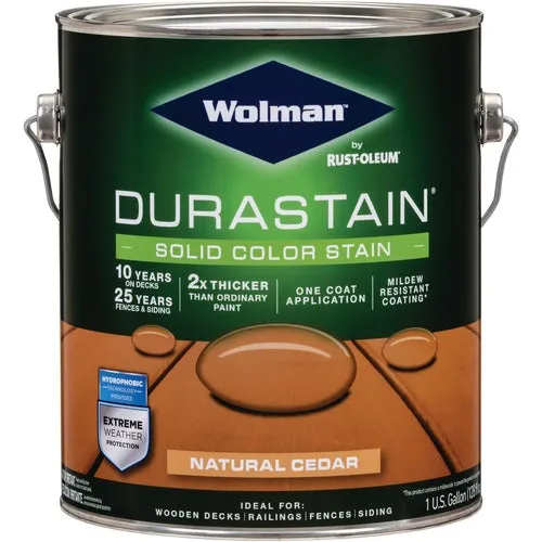 288080 Wolman DuraStain One Coat Exterior Stain