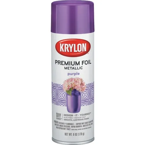 K01083000 Krylon Premium Foil Metallic Spray Paint