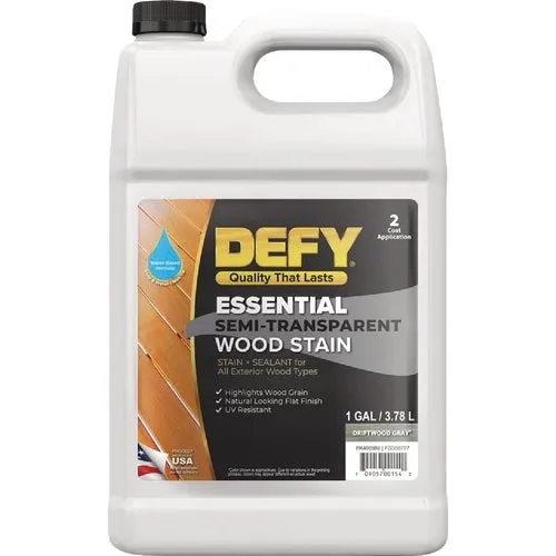 300707 Defy Essential Semi-Transparent Wood Stain
