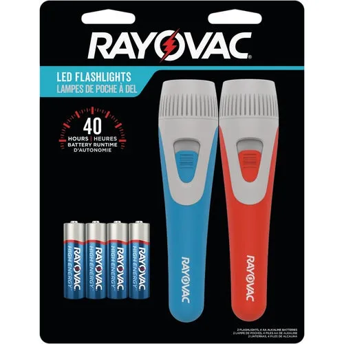 ROVGPHH21S2 Rayovac Comfort Grip LED Flashlight