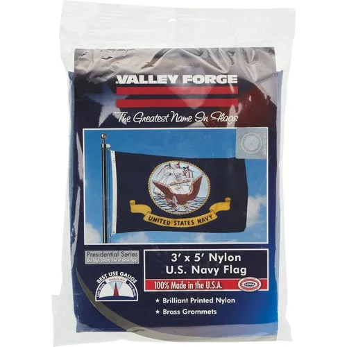 BTUSNV3 Valley Forge 3 Ft. x 5 Ft. Military Flag