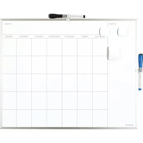 735U00-03 U Brands Calendar Dry-Erase Board