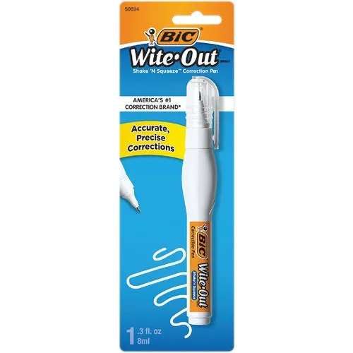 WOSQPP11WHI Bic Wite-Out Correction Pen