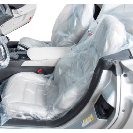 Plastic seat cover picture.