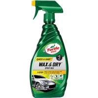 Image of a Turtle Wax brand bottle of spray wax.