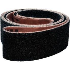 Silicon carbide abrasive belt.