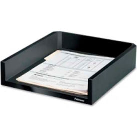 Image of a black inbox/outbox tray.